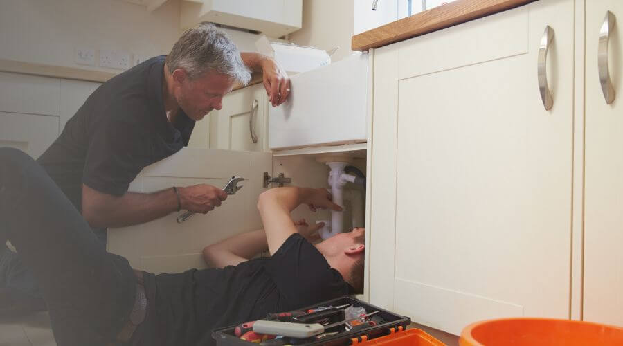 Professional burst pipe repair services in Onia, AR